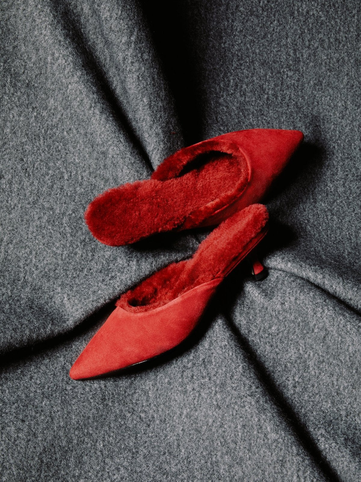 Brenda 2.0 Red Mules