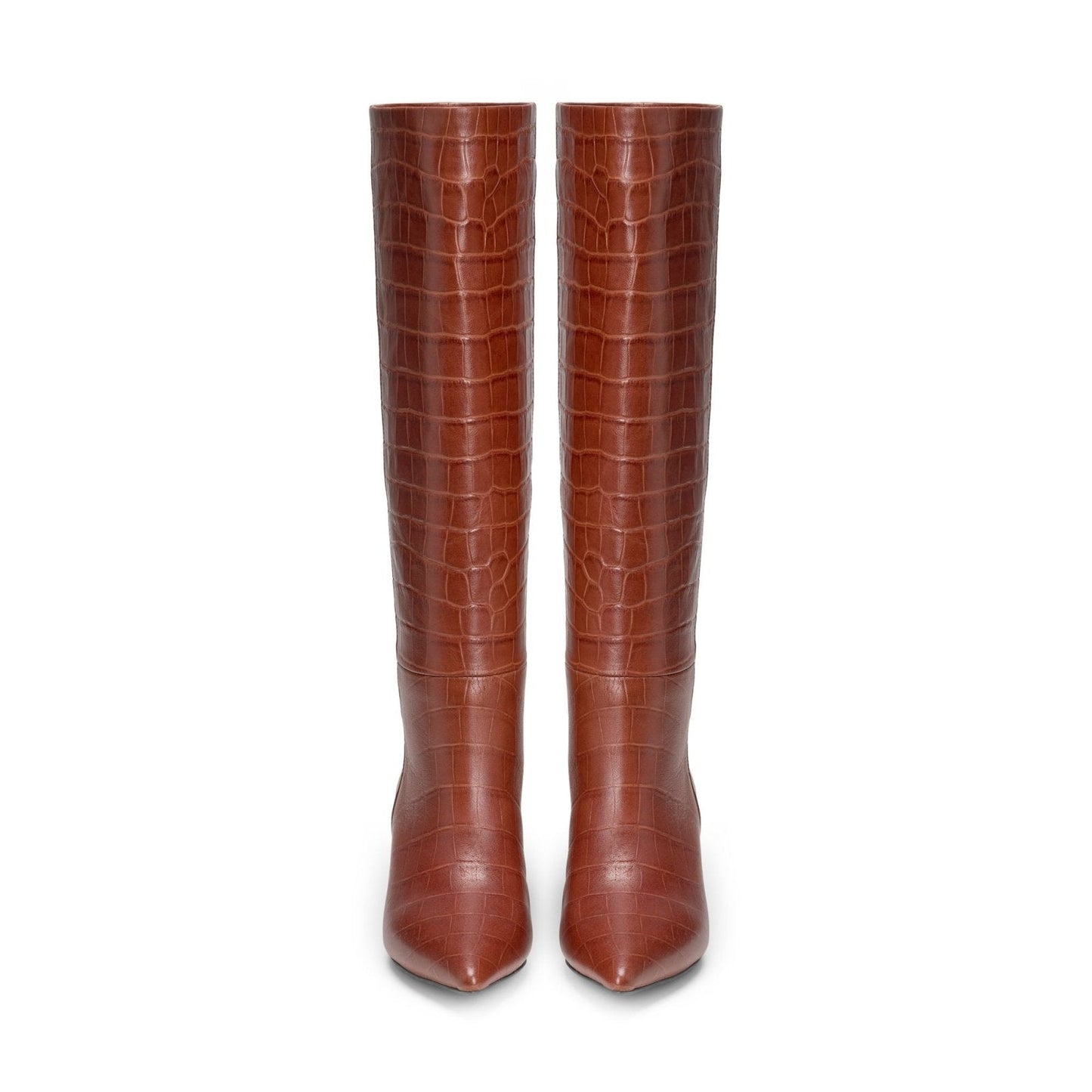 Brigitte Leather Brown Boots