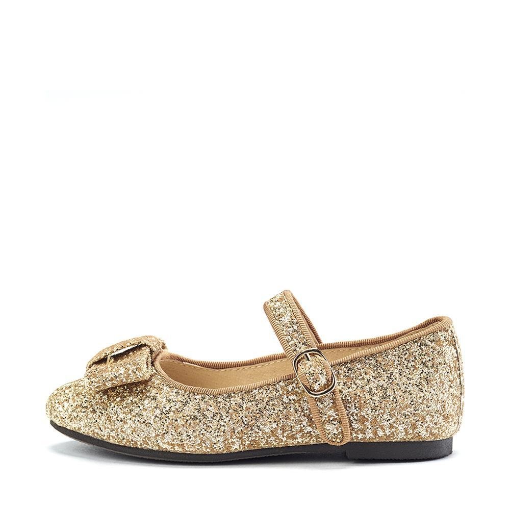 Ellen Glitter Gold Shoes
